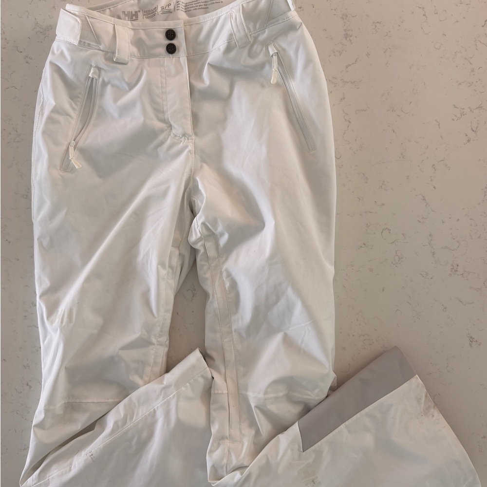 Helly Hansen White Ski Pants